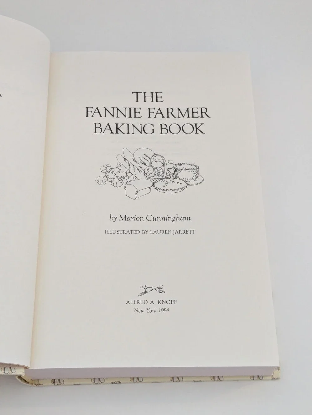 The Fannie Farmer Baking Book, First Edition, 1984, Very Good Condition